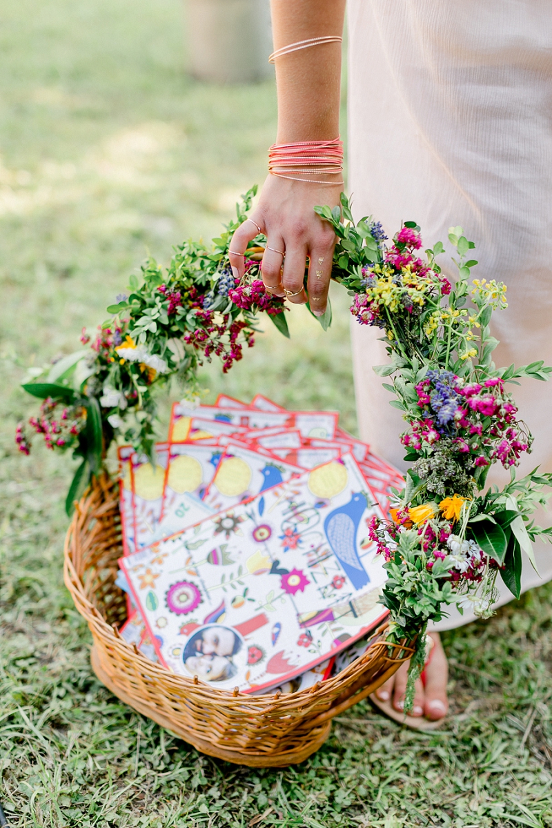 Anja Linner Boho Wedding Berg Hochzeit Tipi Hochzeit Chiemsee Hippie Blumenkranz Almhochzeit